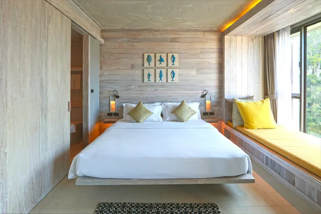 غرفة ديلوكس بسرير مزدوج أو سريرين منفصلين، Dinso Resort 2/10