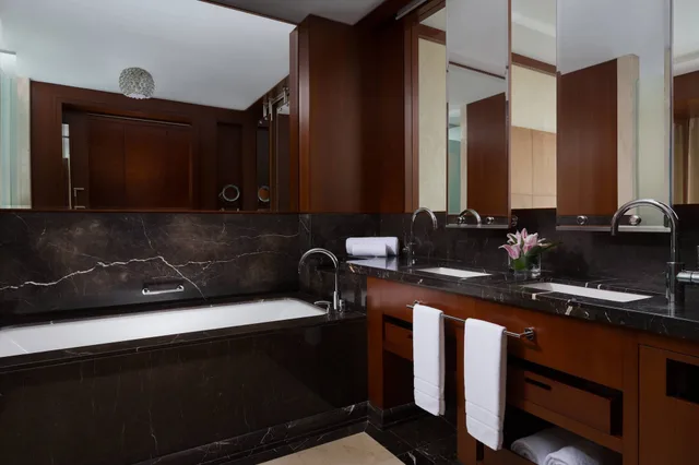 غرفة إليت ركنية بسرير كينج بإطلالة، THE RITZ-CARLTON, ALMATY 6/7