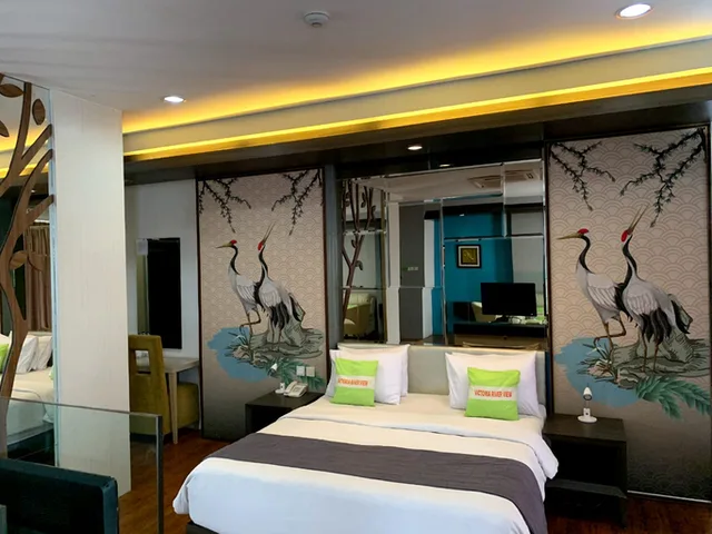 جناح جونيور بشرفة، Hotel Victoria River View 2/2