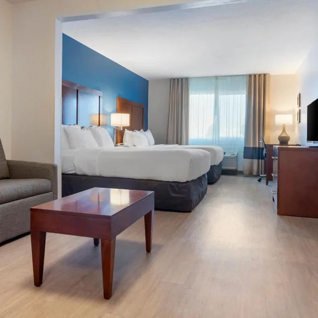 جناح بسرير كوين يُسمح فيها بالحيوانات الأليفة، Comfort Inn & Suites Beaver - Interstate 15 North 2/6