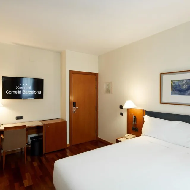 غرفة بسرير مزدوج، Sercotel Cornella Barcelona (ex. Nh Cornella) 1/10