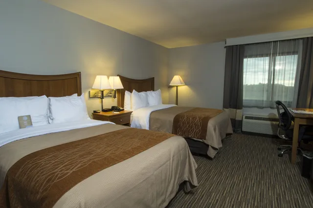 جناح بسريرين كوين مع أريكة لذوي الإعاقة، Comfort Inn South - Springfield 2/5