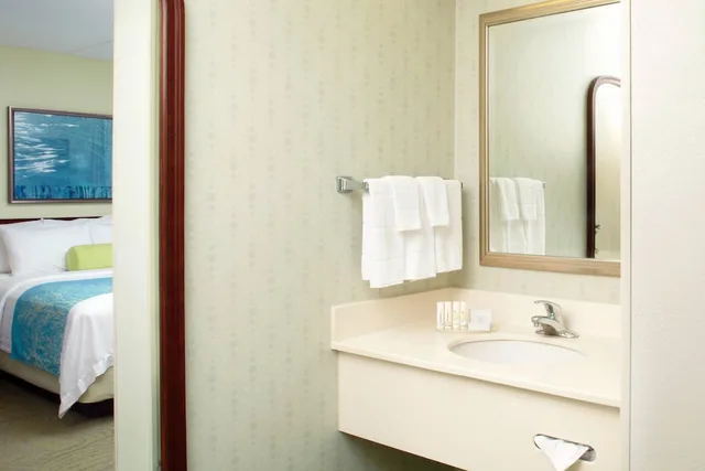 استوديو بسريرين كوين مع أريكة، SpringHill Suites Pittsburgh Washington 5/6