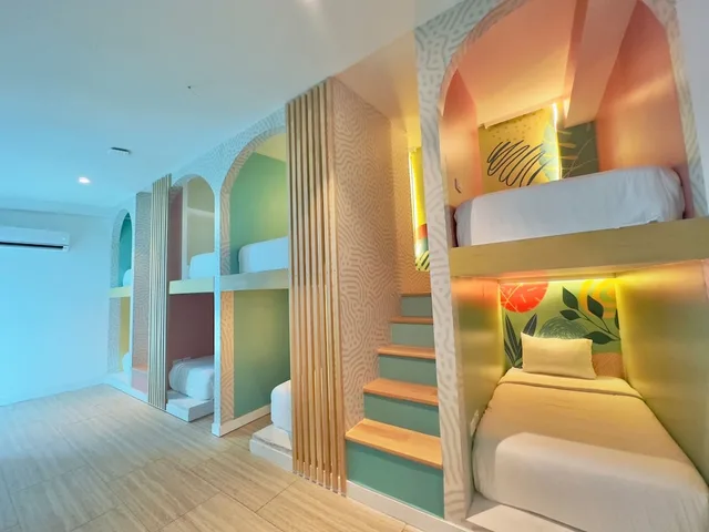 سكن مشترك مختلط قياسي بثمانية أسرّة، The Nomadic Design Hostel 3/6