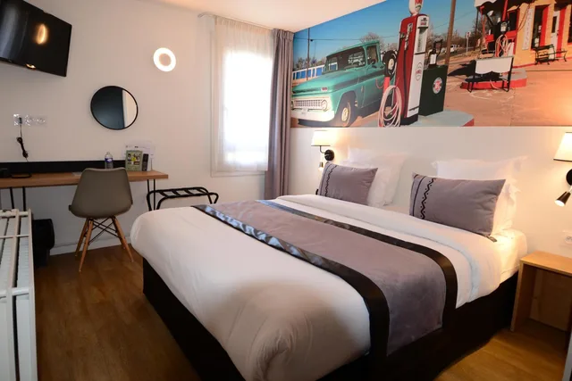 غرفة سوبيريور بسرير مزدوج، Logis Hotel Cris Hotel 1/1