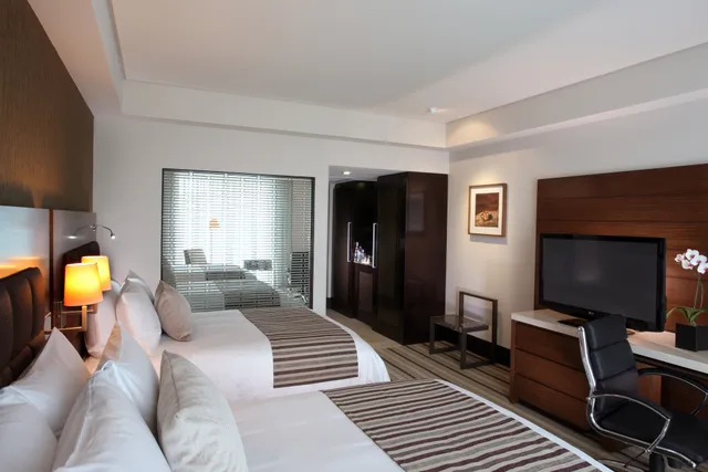 غرفة تنفيذية بسرير مزدوج، JW Marriott Hotel Mexico City Santa Fe 3/3
