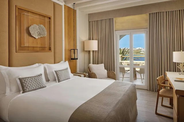 غرفة سوبيريور بسرير كينج بإطلالة على البحر، Santa Marina, a Luxury Collection Resort, Mykonos 2/9