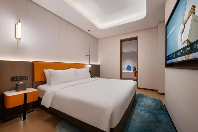 جناح ديلوكس بسرير مزدوج وسرير فردي، Novotel Hangzhou Xintiandi 2/8