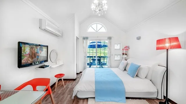 غرفة بسرير مزدوج، Hongcheon Starsonata Pension 1/4