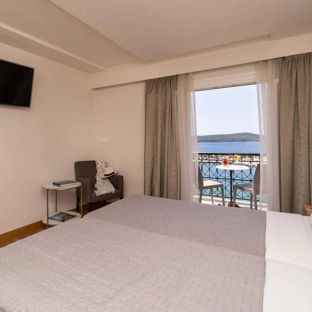 غرفة سوبيريور بسرير مزدوج أو سريرين منفصلين، Hotel Karalis City 8/10