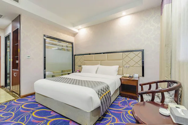 غرفة بزنس مفردة، GreenTree Alliance Bengbu Railway Station Hotel 1/2