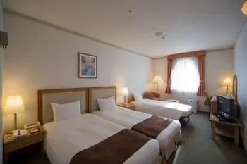 غرفة قياسية ثلاثية بثلاثة أسرّة، Wakayama Marina City Hotel 1/1