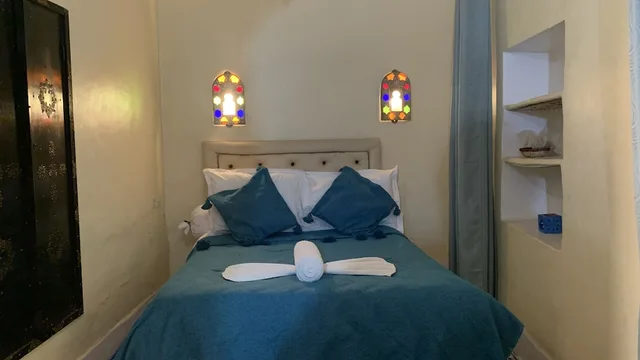 غرفة قياسية بسرير مزدوج، Auberge Ayam Atlas 1/1
