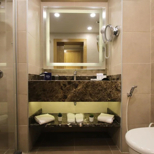 غرفة ديلوكس بسرير مزدوج، MENA Tyche Hotel Amman 9/10
