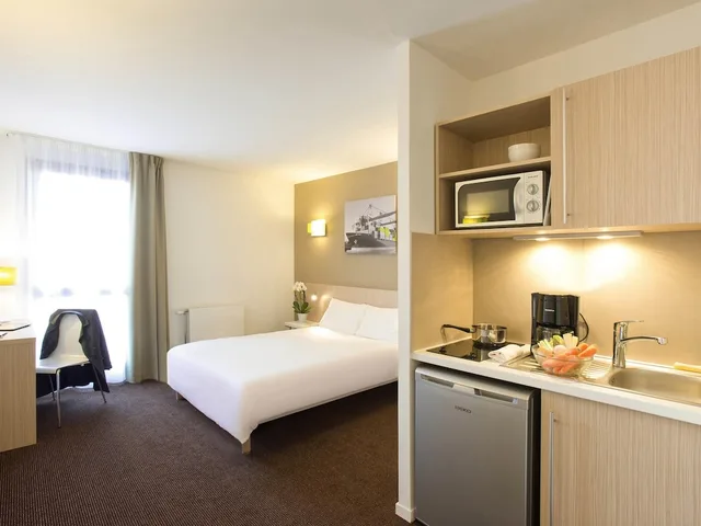 استوديو بسرير مزدوج، Aparthotel Adagio Access Le Havre Les Docks 9/10