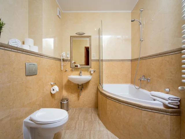 غرفة قياسية بسرير مزدوج أو سريرين منفصلين، Ventus Rosa Self Service Apartments 3/5