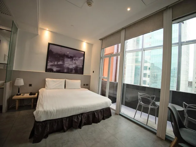 غرفة ديلوكس بسرير مزدوج أو سريرين منفصلين بشرفة، WiFi Boutique Hotel 3/10