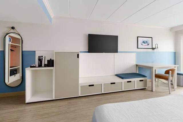 غرفة بسرير كينج، Hilton Garden Inn Ocean City Oceanfront 4/5