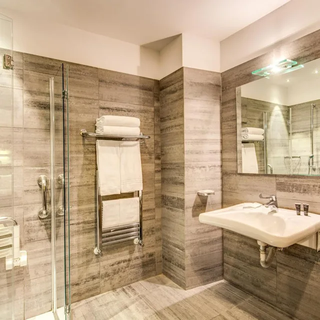 غرفة بسرير مزدوج أو سريرين منفصلين، Hotel Trevi Collection 7/8