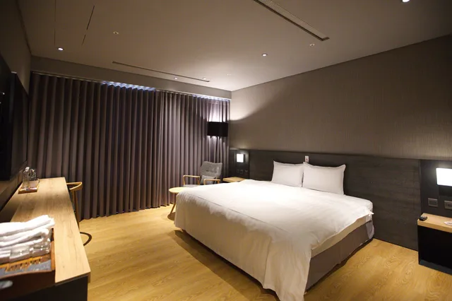 غرفة ديلوكس بسرير مزدوج بجاكوزي، Chiayi Guanzhi Hotel 1/4