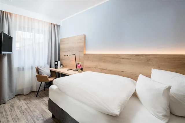 غرفة قياسية بسرير فردي، Best Western Hotel Brunnenhof 4/5