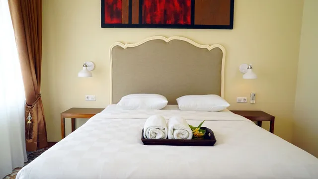 غرفة عائلية بسريرين كوين، Ocean View Residence Hotel Jepara 5/10