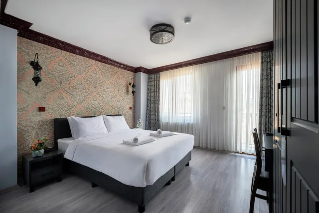 غرفة ديلوكس بسرير مزدوج بإطلالة على البحر، Mytra Hotel 6/10