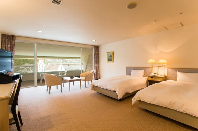 غرفة ديلوكس بسريرين منفصلين، KIJIMA KOGEN HOTEL 1/1