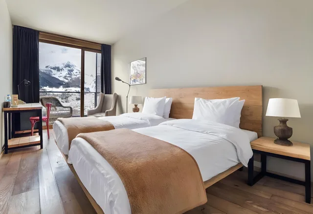 غرفة بسرير فردي، Rooms Hotel Kazbegi 1/2
