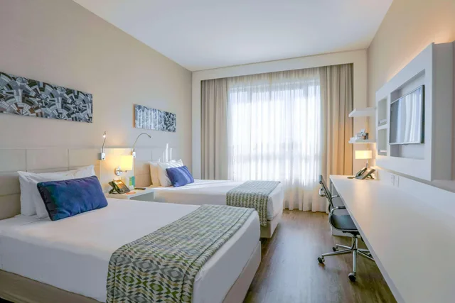 جناح بسريرين منفصلين، Quality Hotel Sao Caetano 3/5