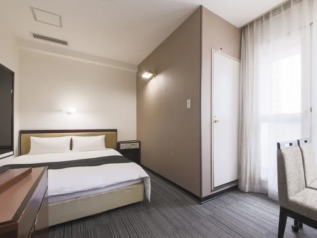 غرفة بسرير مزدوج، Hotel Yamagata Hills Ekimae Odori 1/7