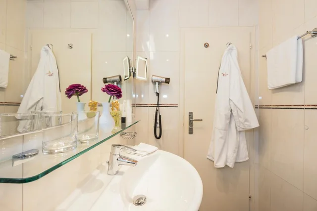 غرفة مفردة بسرير مزدوج، Parkhotel Wallgau 6/8
