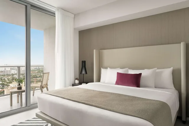 جناح بسرير كينج وسرير كوين وسريرين مزدوجين بإطلالة على المدينة، Hyde Beach House 1/6