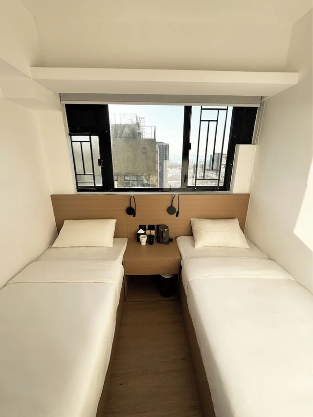 غرفة مريحة بسريرين منفصلين، Bridal Tea House Hotel Yau Ma Tei 2/3