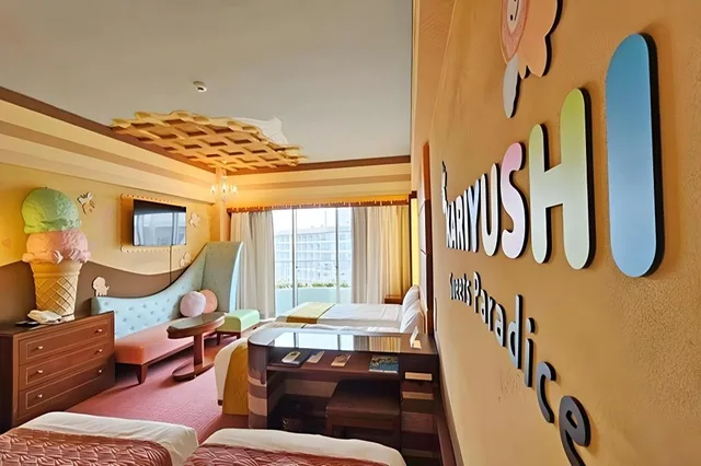 Concept, Sweet, Paradise, 4 Beds، Okinawa Kariyushi Beach Resort Ocean Spa 6/8