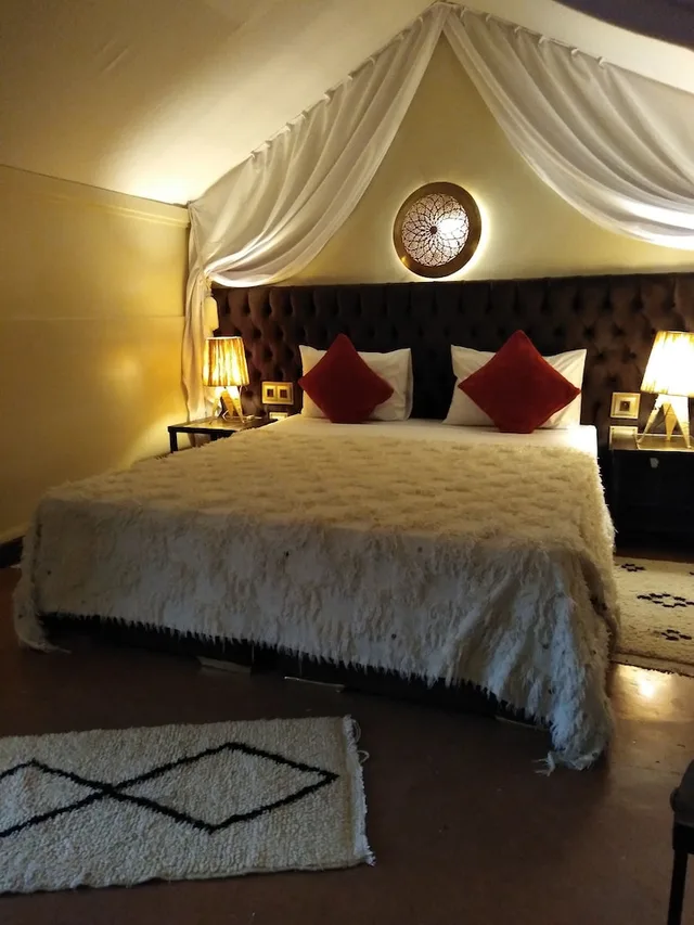 غرفة سوبيريور بسرير مزدوج بشرفة، Riad des Arts 4/10