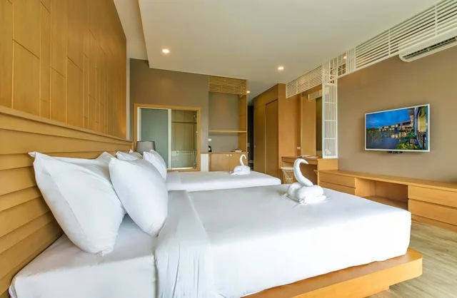 Cozy, Deluxe, Twin Beds, Baan Rim Ao 2/5