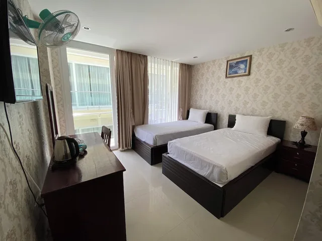 غرفة ديلوكس بسرير مزدوج، Hai Yen Resort 3/10