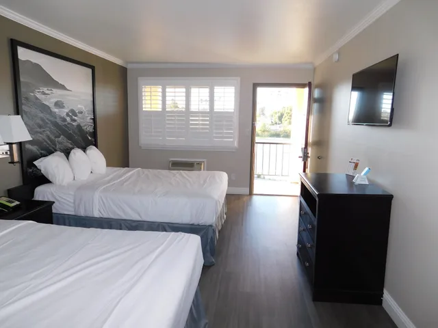 غرفة ديلوكس بسريرين كوين، Super 8 by Wyndham Santa Cruz Beach 2/7