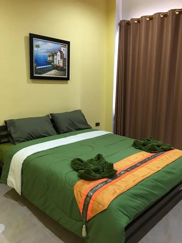 غرفة قياسية بسرير مزدوج، Baan Suan Punpaka Resort 2/3