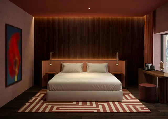 غرفة بسرير كينج، Hotel Palacio Bellas Artes San Sebastian, Curio Collection by Hilton 6/10