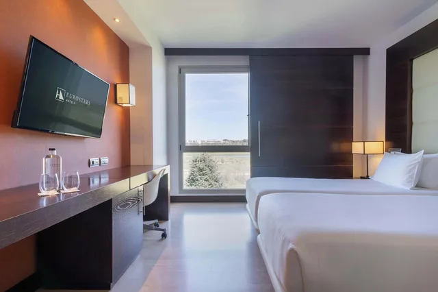 غرفة قياسية مفردة بسرير مزدوج، Eurostars I Hotel Madrid 4/5