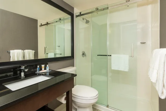 غرفة بسرير كوين في الطابق الأرضي لذوي الإعاقة، Comfort Inn Sudbury East 5/5