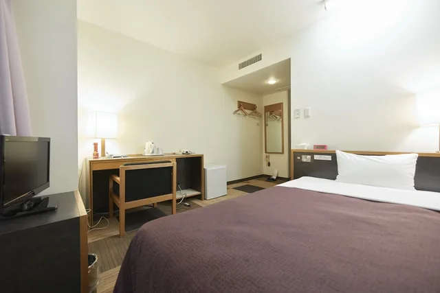 غرفة بسرير مزدوج للمدخنين، Hotel Select Inn Iwaki Ekimae 3/4