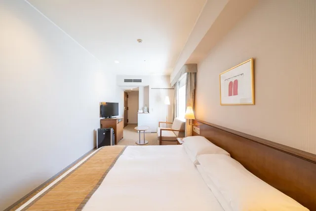غرفة بسرير مزدوج للمدخنين، Hotel Terrace The Square Hitachi 1/6
