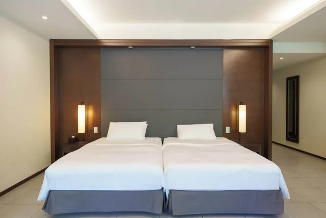 غرفة ديلوكس بسريرين منفصلين يُسمح فيها بالحيوانات الأليفة، Hyatt Regency Hakone Resort and Spa 3/10