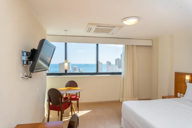 غرفة فاخرة بسرير مزدوج، Hotel Praia Centro 1/2