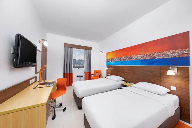 غرفة قياسية بسريرين منفصلين، Citymax Hotel Bur Dubai 1/1