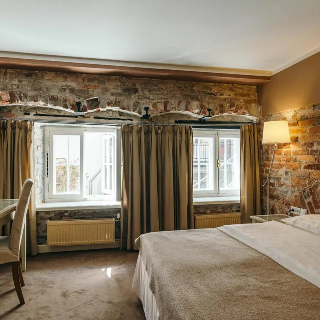 غرفة بسرير مزدوج أو سريرين منفصلين، Merchants House Hotel 2/10