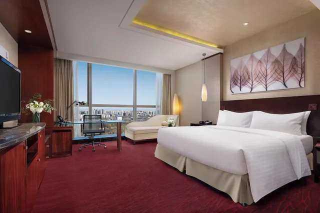 Skyline, King Bed, City View, Beijing Marriott Hotel Northeast 1/5